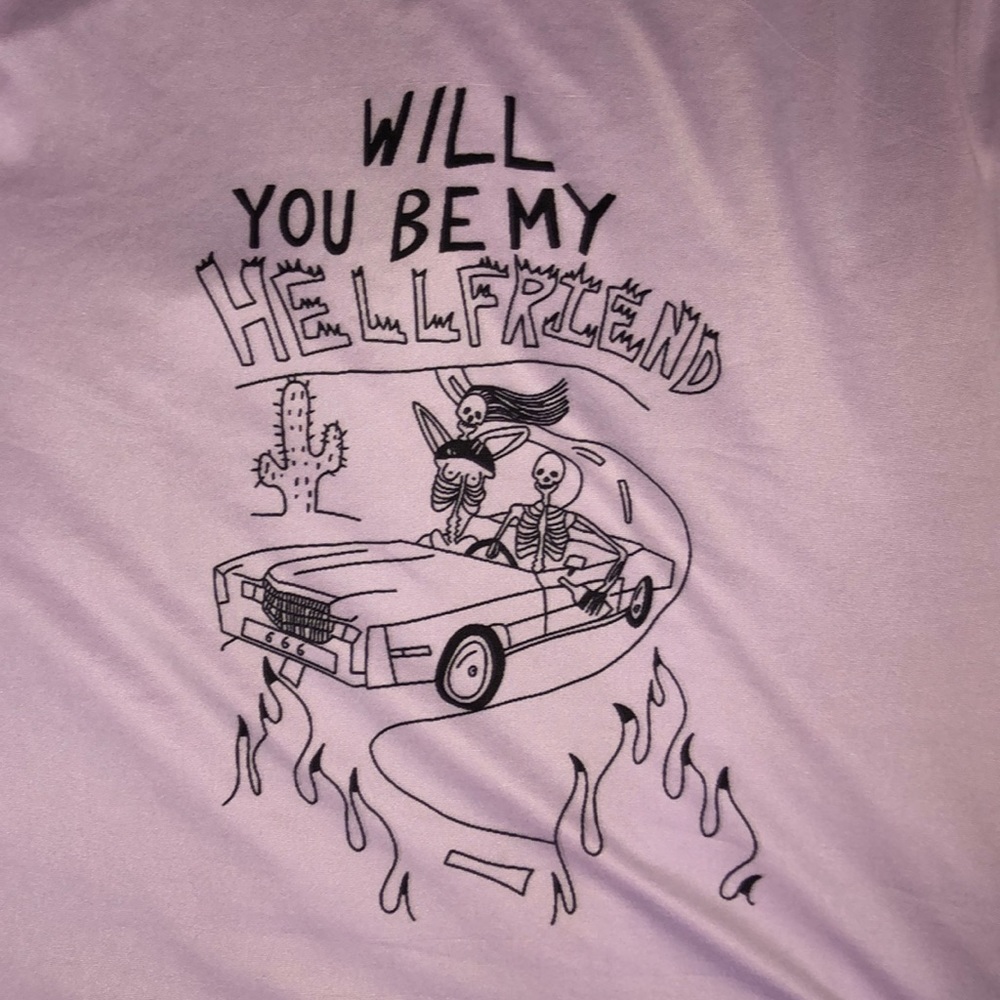 HELLFRIEND aesthetic tee